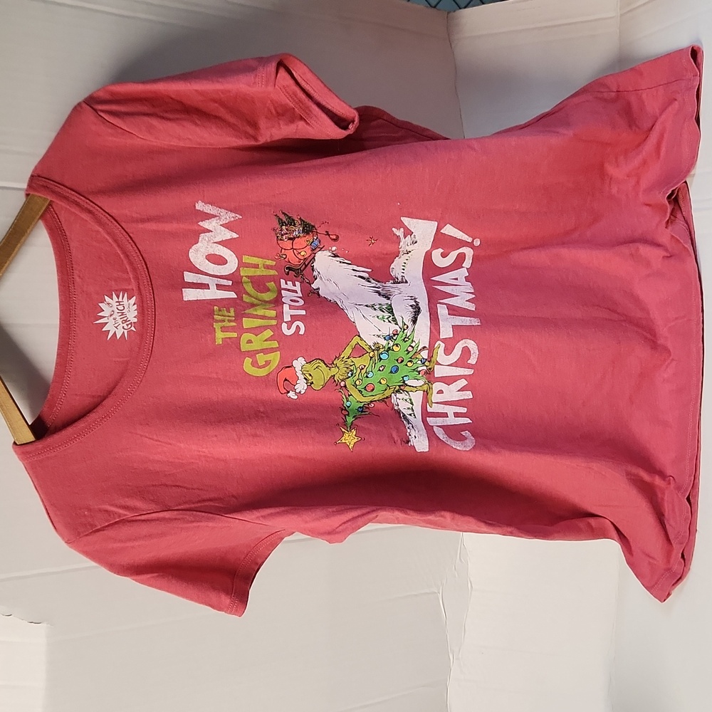 Dr. SEUSS How the Grinch stole Christmas! Women's sz 1 tshirt